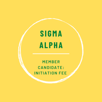 Member Candidate: Initiation Fee